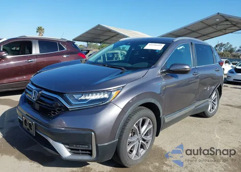 2020 Honda Cr-V Hybrid Touring z USA, uszkodzony, nr VIN 7FART6H91LE000684